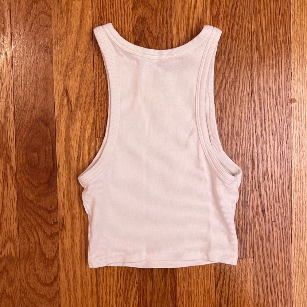Zara basic white tank Small - Picture 2 of 3